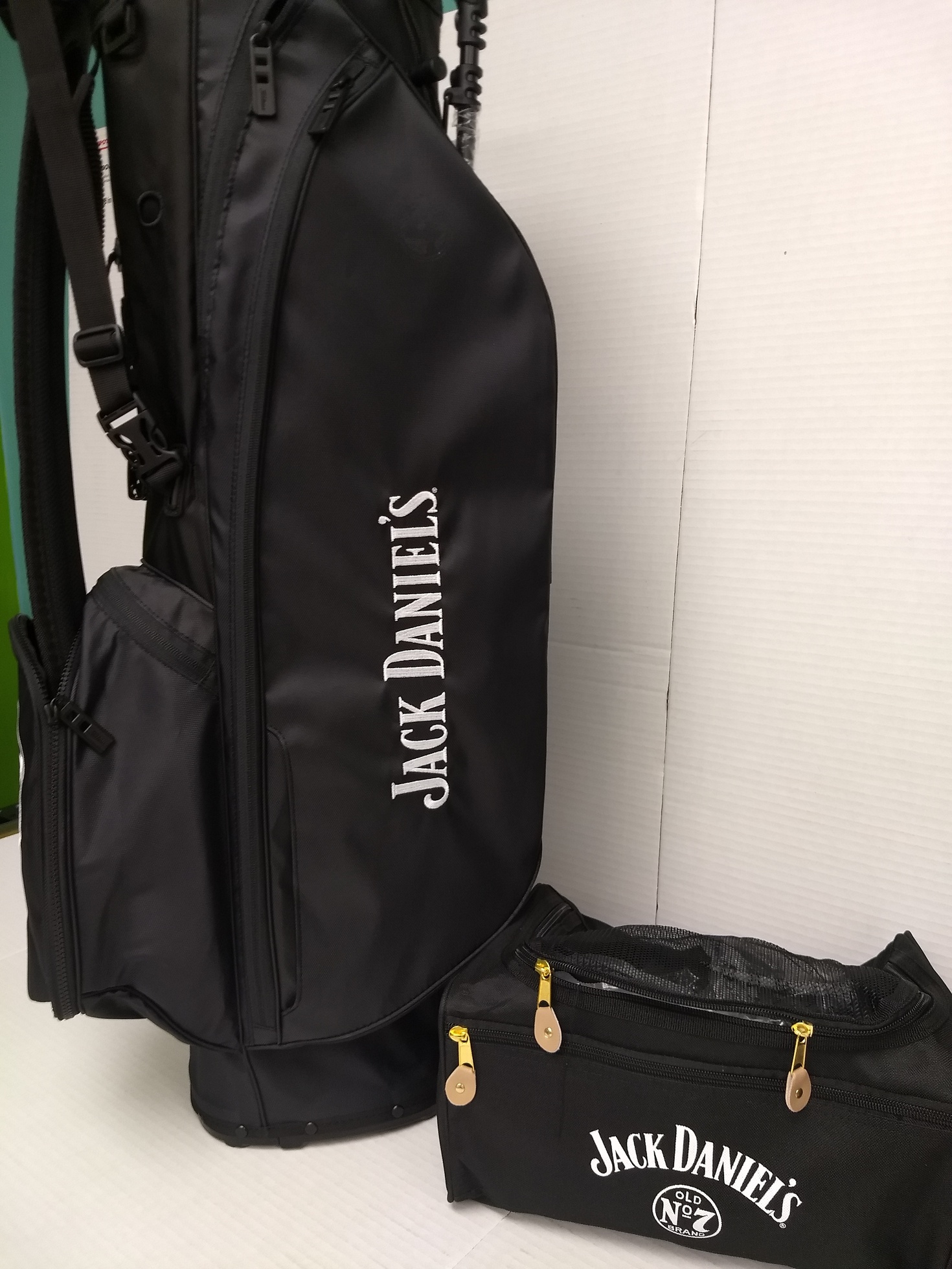 Jack Daniels Titleist Golf Bag & Shoe Bag - 2021 SBAK Golf Scramble Auction